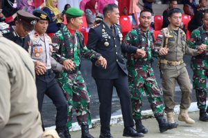 HUT Bhayangkara ke-77 di Konawe Dimeriahkan Tarian Lulo