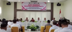 Forkopimda Gelar Rapat Koordinasi Menuju Pemilukada Konawe 2024 Aman dan Damai