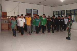 Satgas TMMD Kodim 1429 Butur Lakukan Pembelajaran PBB pada Pelajar
