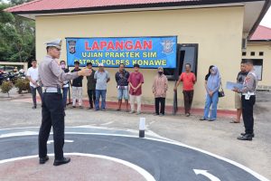 Satlantas Polres Konawe Gelar Sosialisasi Ujian Praktek SIM C