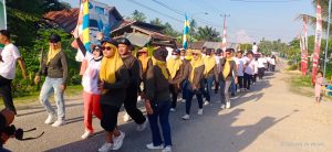 Semangat Kemerdekaan, Gerak Jalan 17 KM di Kecamatan Konawe