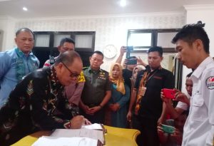 Pemkab Konawe Bersama KPU dan Bawaslu Teken NPHD Anggaran Pilkada 2024