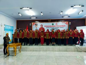 Pj Bupati Harmin Ramba Kukuhkan Pengurus Dekranasda Konawe