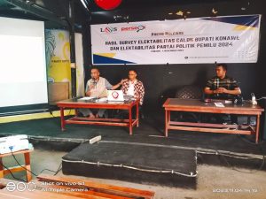 Berikut Rilis LSS Hasil Survey Partai dan Calon Bupati Konawe Tahun 2024