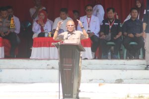 Kadis Dikbud Buka Giat Kemah Bakti PMR se-Kabupaten Konawe