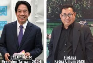 Ketua Umum SMSI Sampaikan Ucapan Selamat untuk Presiden Taiwan Terpilih