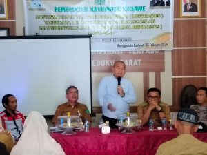 Ketua DPRD Ardin Hadiri Musrenbang di Kecamatan Wonggeduku Barat Konawe
