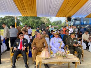 Pj Bupati Konawe Hadiri HUT yang ke-78 TNI AU di Pangkalan Udara Haluoleo