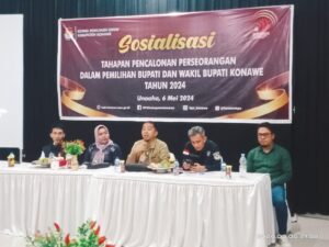 KPU Konawe Gelar Sosialisasi Persyaratan Bakal Calon Perseorangan Pemilihan Tahun 2024