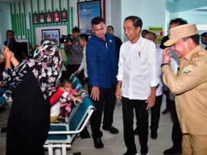 Tinjau BLUD RS Konawe, Presiden Jokowi Janjikan Tiga Fasilitas Kesehatan Tahun Ini