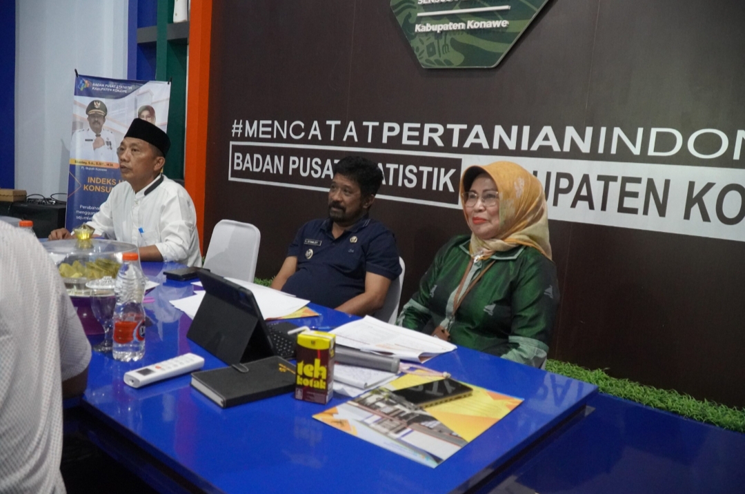 Pj Bupati Konawe Hadiri Rilis BPS Soal Indeks Harga Konsumen