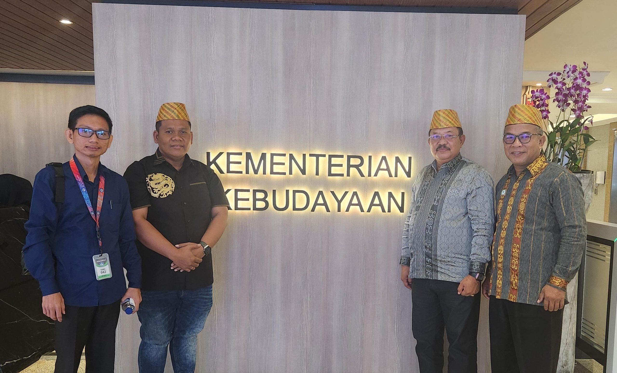 Didampingi Ketua DPRD, LAT Konawe Audiensi ke Kementerian Kebudayaan